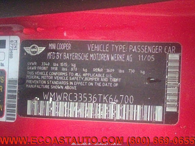 Used 2006 MINI Cooper Hardtop image 19