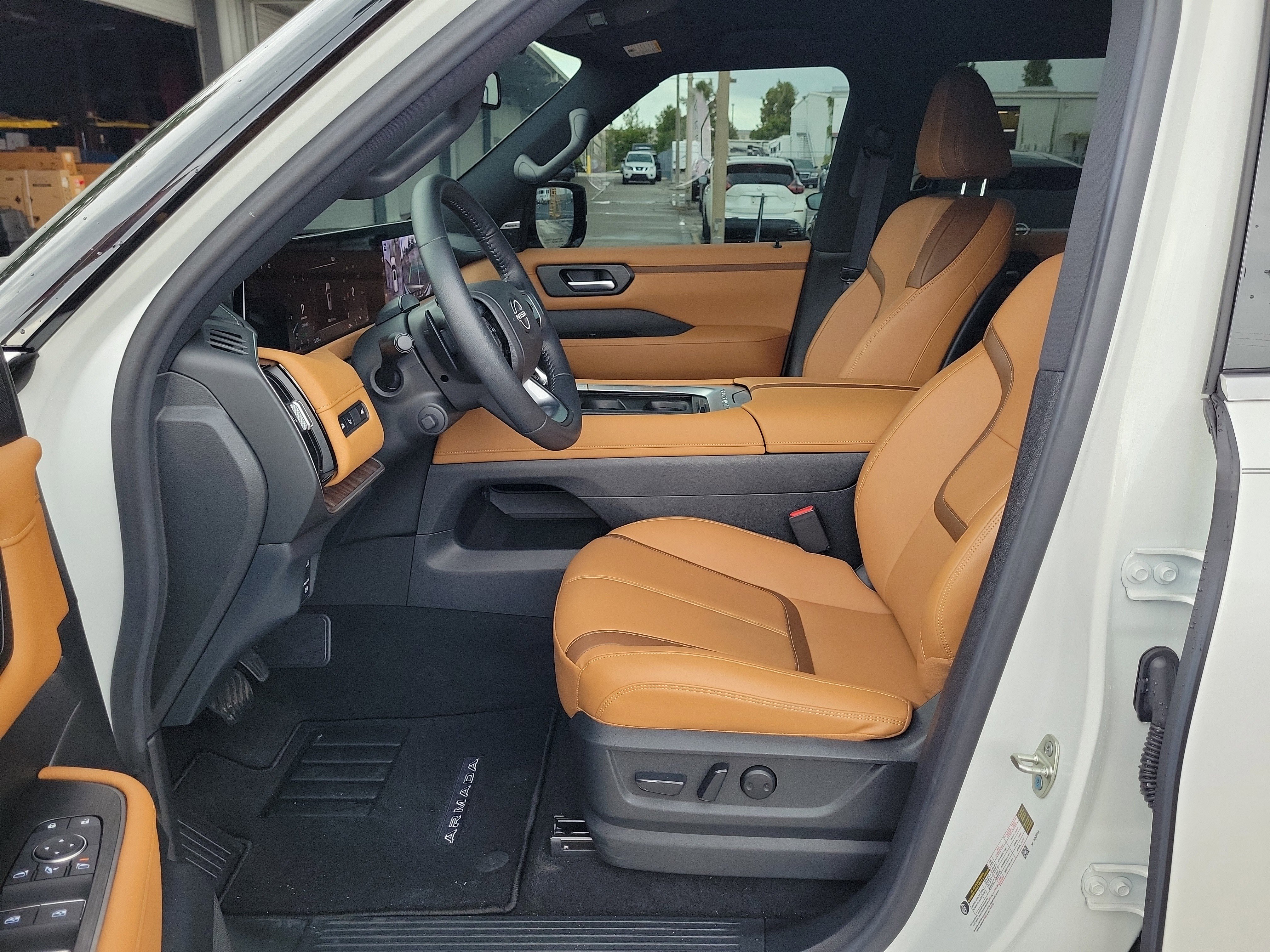Certified 2025 Nissan Armada SL w/ Captain's Chari Seat Package RWD image 13