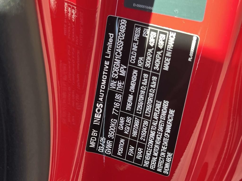 New 2025 INEOS Grenadier AWD/4WD image 18