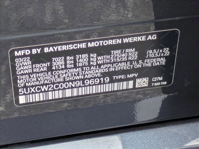Used 2022 BMW X7 xDrive40i w/ Executive Package AWD/4WD image 16