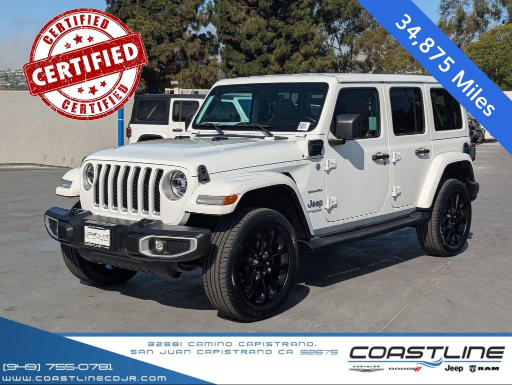 Certified 2021 Jeep Wrangler Unlimited Sahara w/ Cold Weather Group