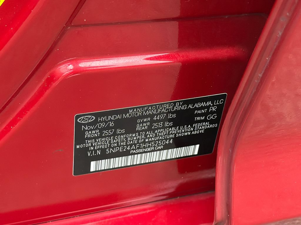 Used 2017 Hyundai Sonata SE FWD image 12