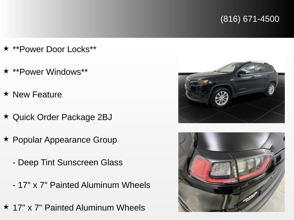 Used 2019 Jeep Cherokee Latitude w/ Popular Appearance Group image 87