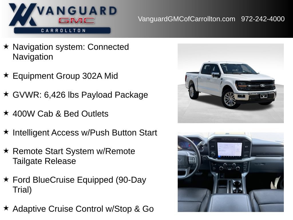 Used 2024 Ford F150 XLT w/ Equipment Group 302A MID RWD image 6