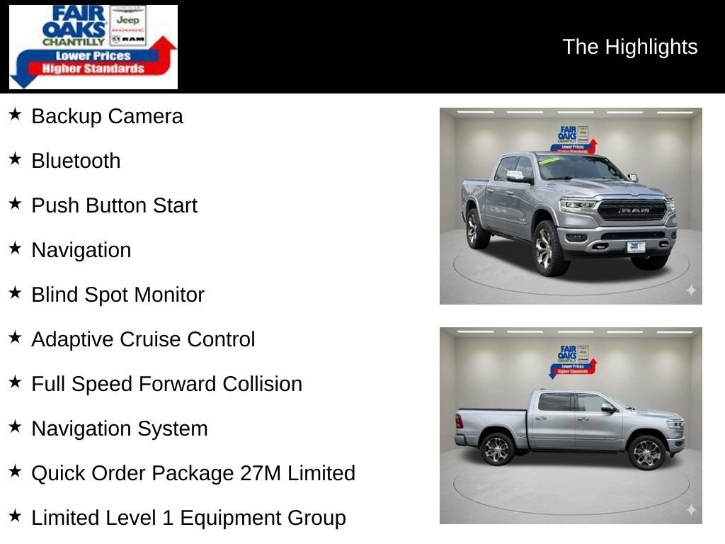 Used 2023 RAM 1500 Limited AWD/4WD image 2
