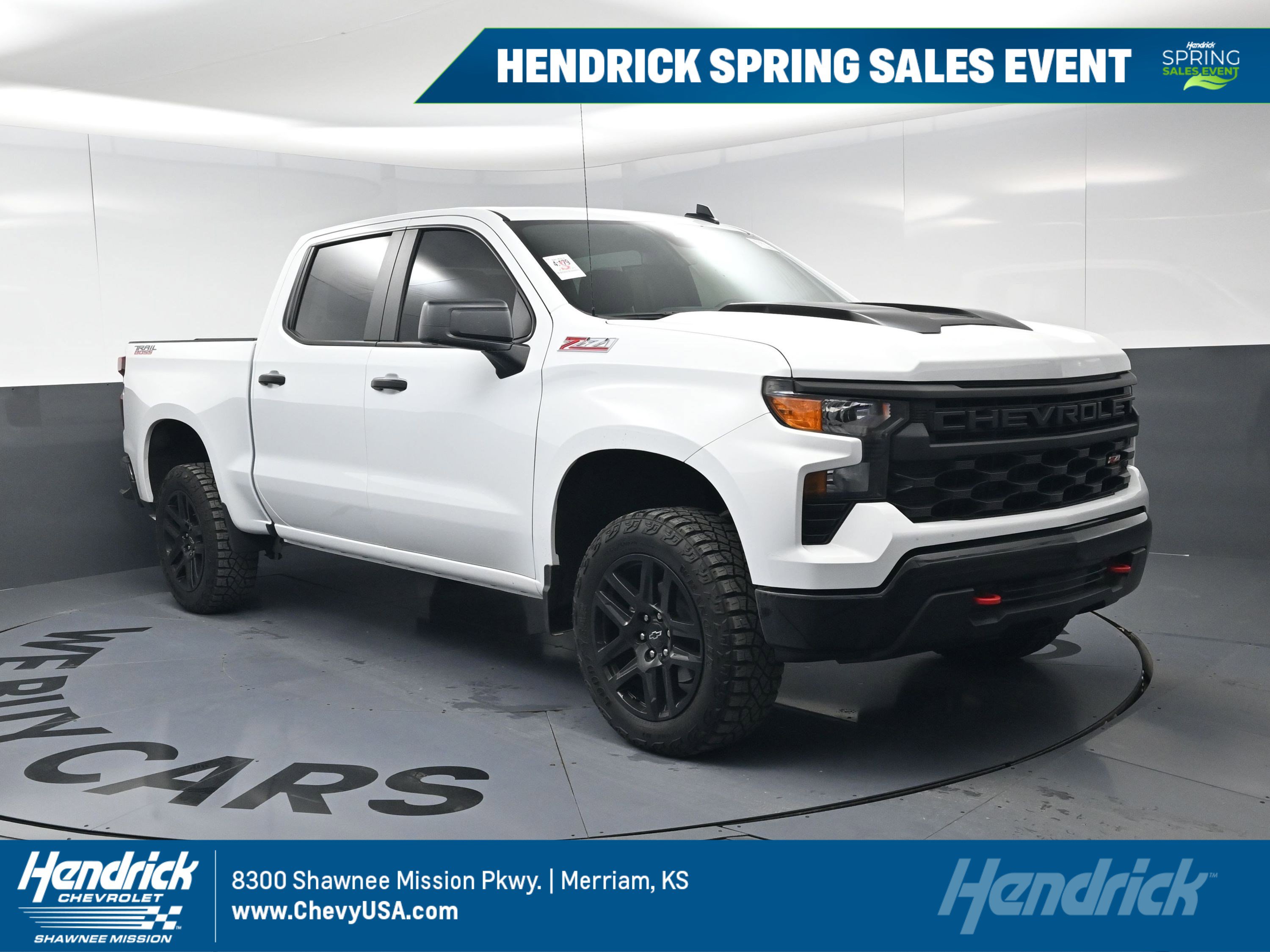 Used 2024 Chevrolet Silverado 1500 Custom Trail Boss w/ LPO, Dark Essentials Package image 1