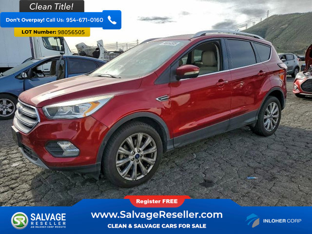 Used 2018 Ford Escape Titanium w/ Ford Safe & Smart Package