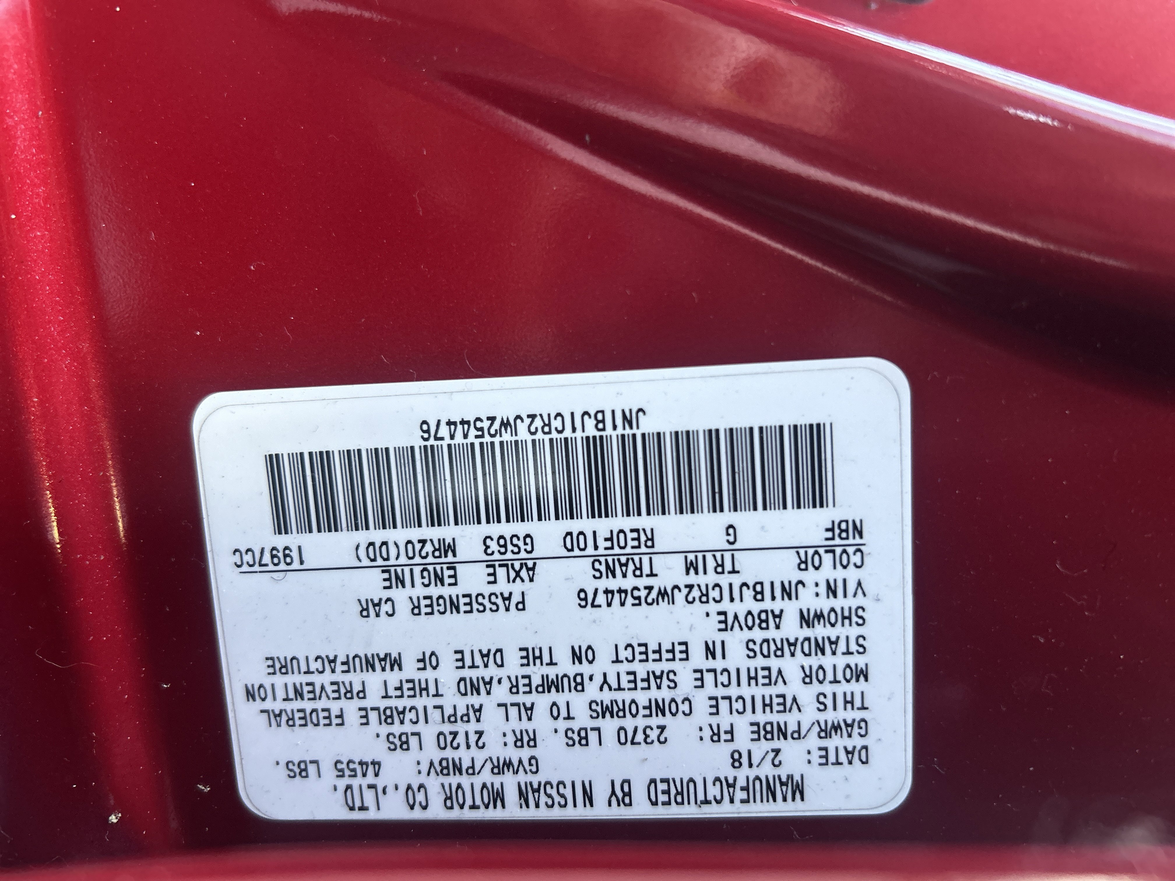 Used 2018 Nissan Rogue Sport SV w/ SV All-Weather Package image 32