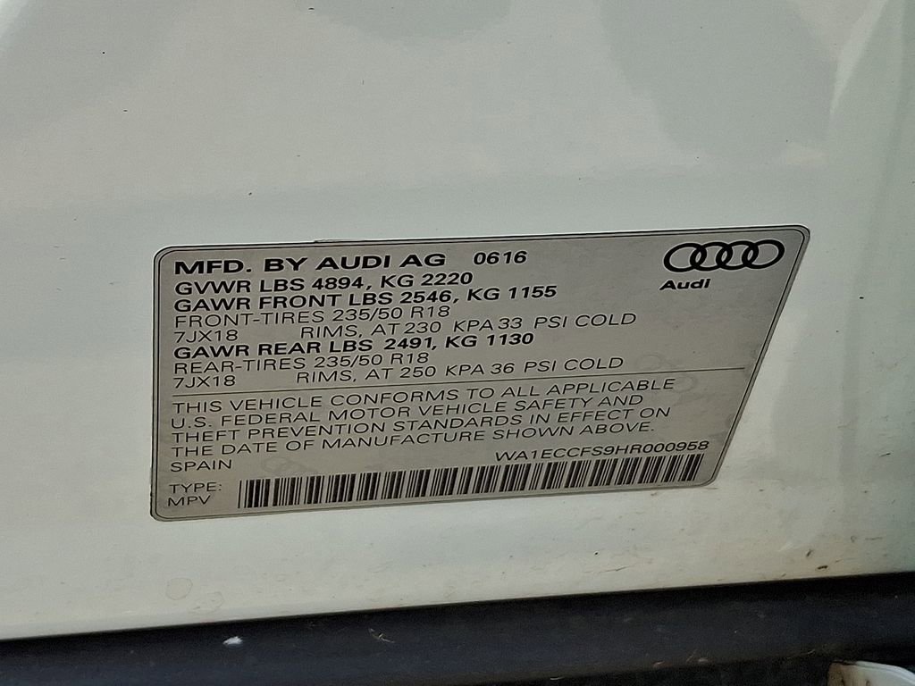 Used 2017 Audi Q3 2.0T Premium w/ Convenience Package image 29