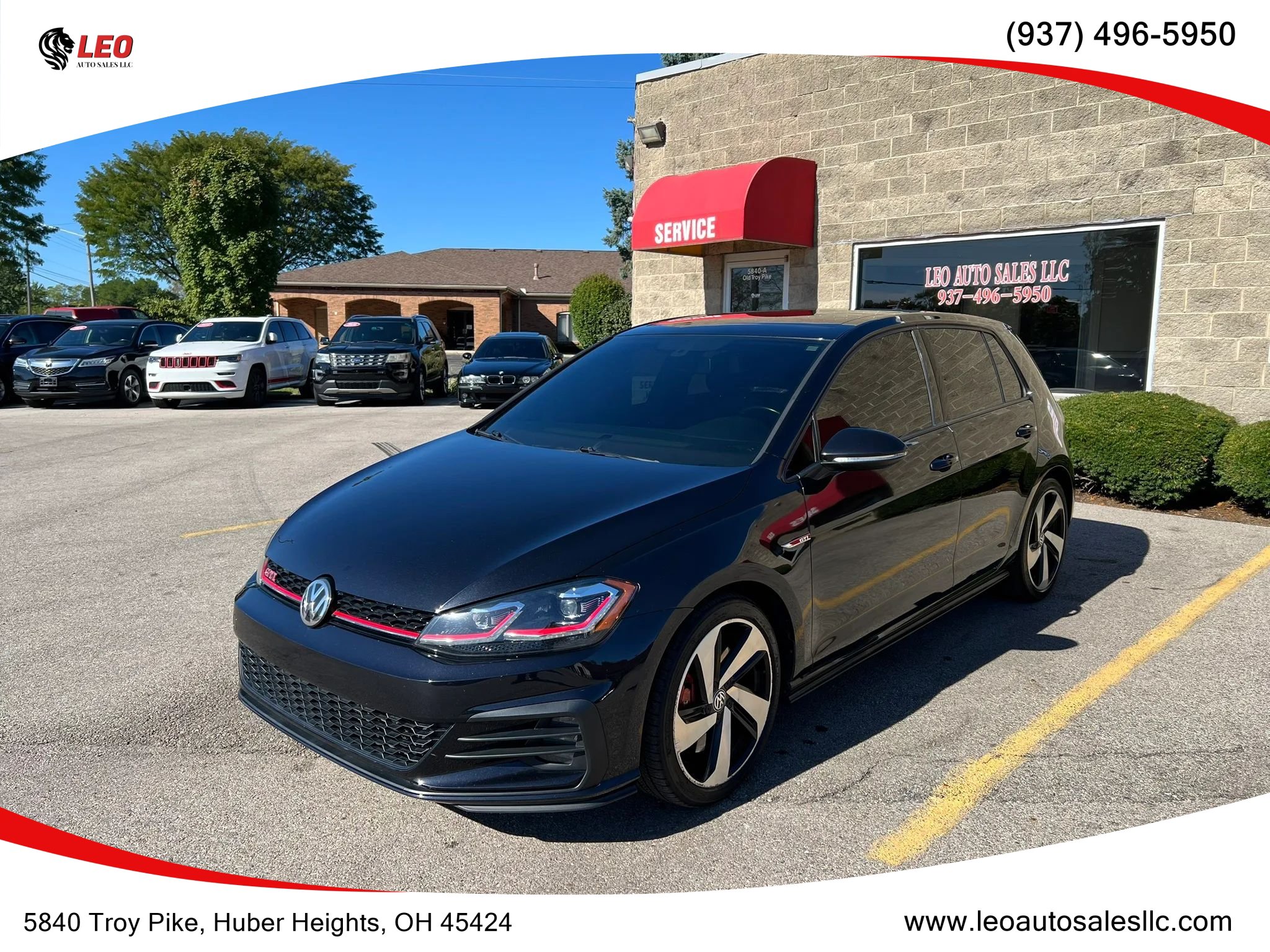 Used 2019 Volkswagen GTI SE FWD image 1