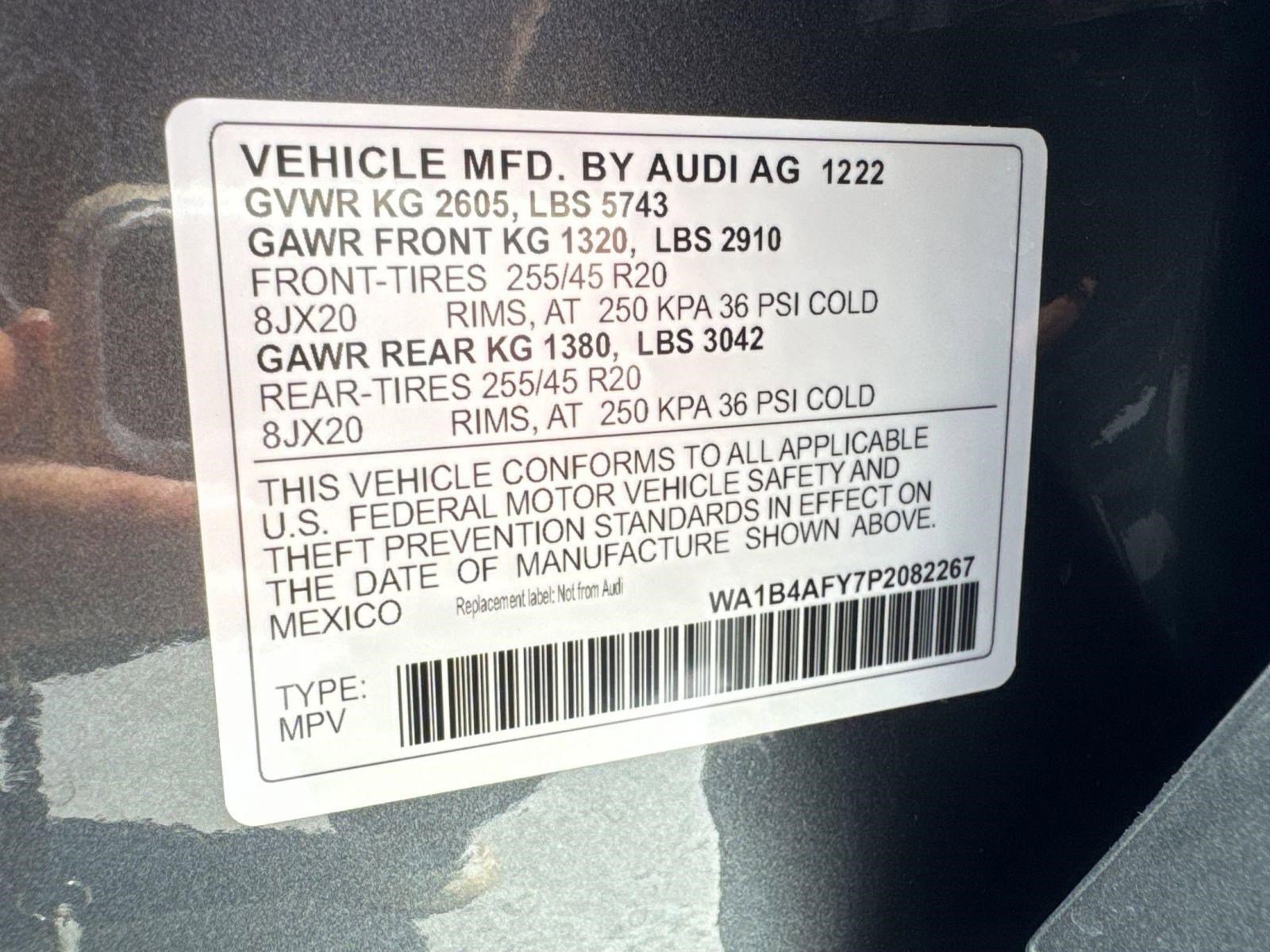 Certified 2023 Audi SQ5 Premium Plus w/ Premium Plus Package image 20