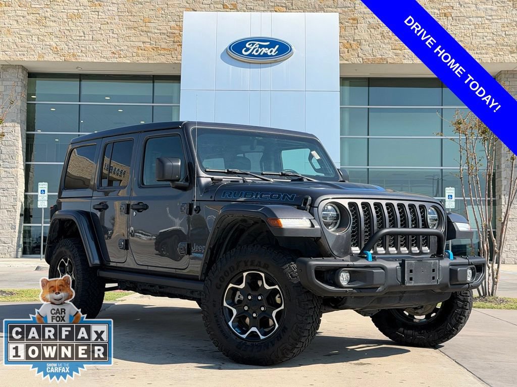 Used 2022 Jeep Wrangler Unlimited Rubicon 4xe w/ Steel Bumper Group