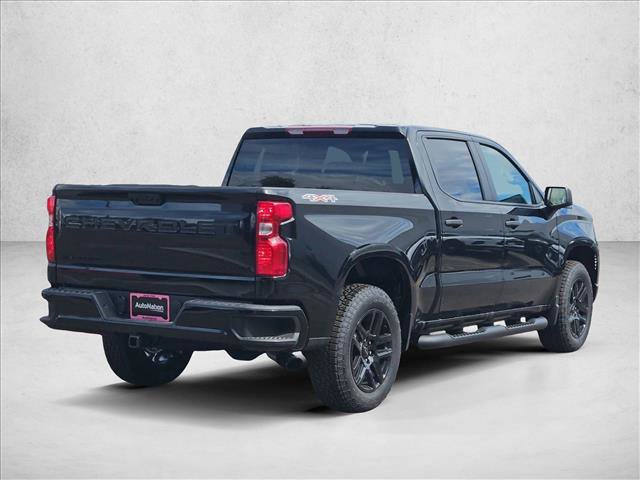 New 2026 Chevrolet Silverado 1500 Custom w/ Turbomax Blackout Package AWD/4WD image 2