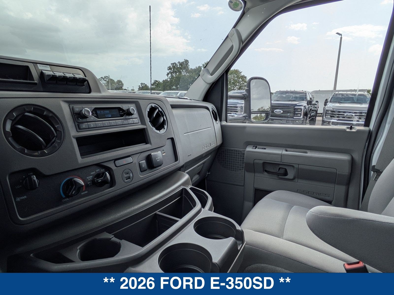 New 2026 Ford E-350 and Econoline 350 Super Duty w/ Power Equipment Group RWD image 29