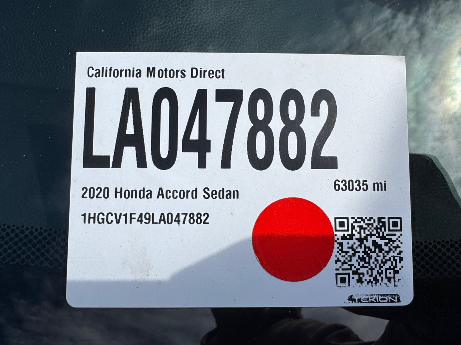 Used 2020 Honda Accord EX image 22