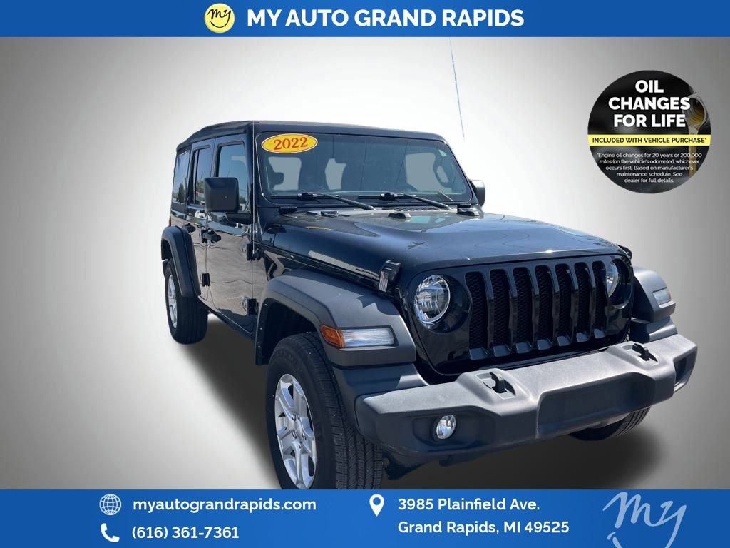 Used 2022 Jeep Wrangler Unlimited Sport 360° Tour