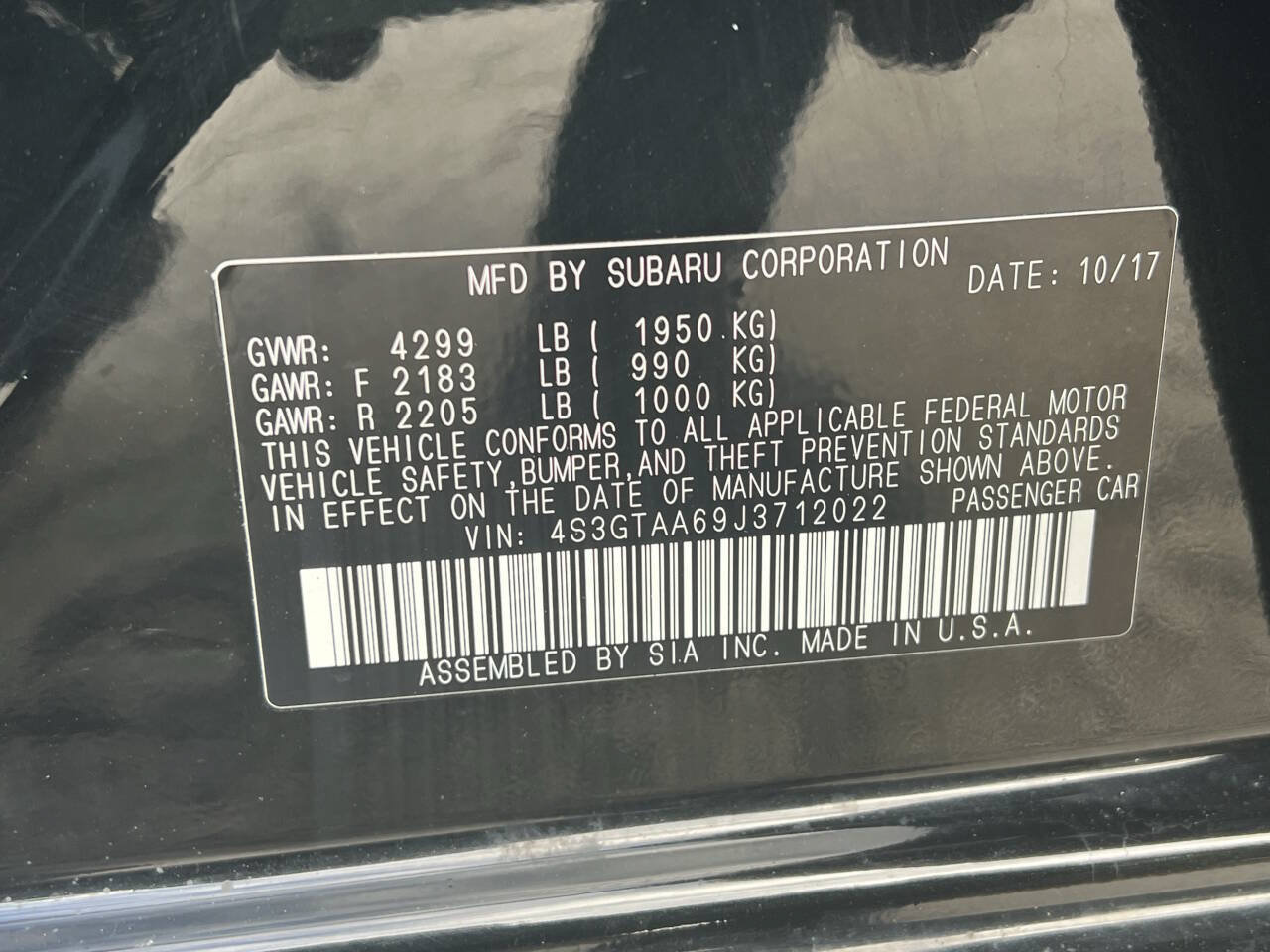 Used 2018 Subaru Impreza 2.0i AWD/4WD image 32