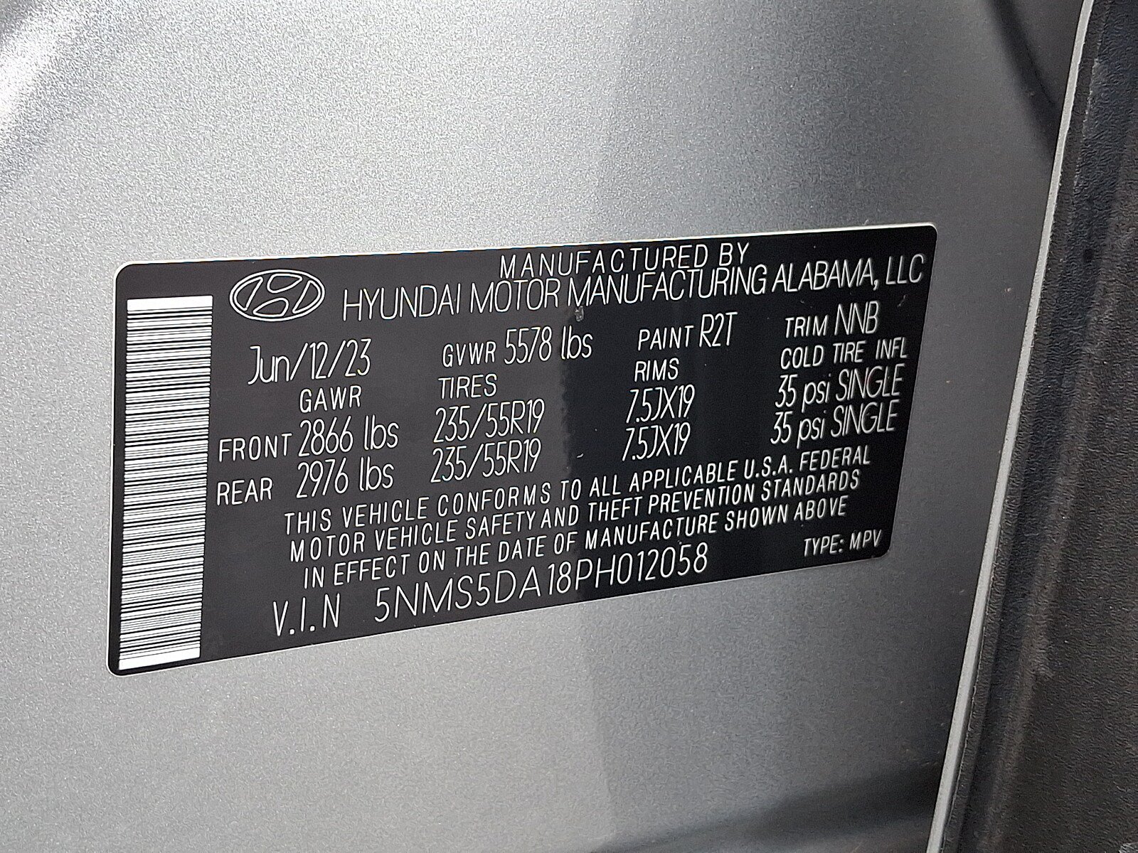 Certified 2023 Hyundai Santa Fe Limited AWD/4WD image 30