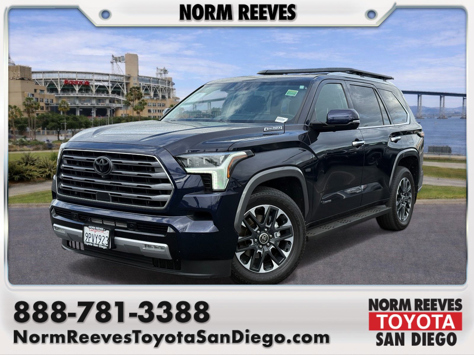 Certified 2024 Toyota Sequoia Limited w/ Tow Technology Package image 1