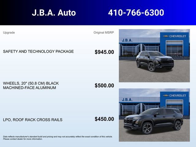 New 2026 Chevrolet Equinox RS w/ Safety and Technology Package image 5