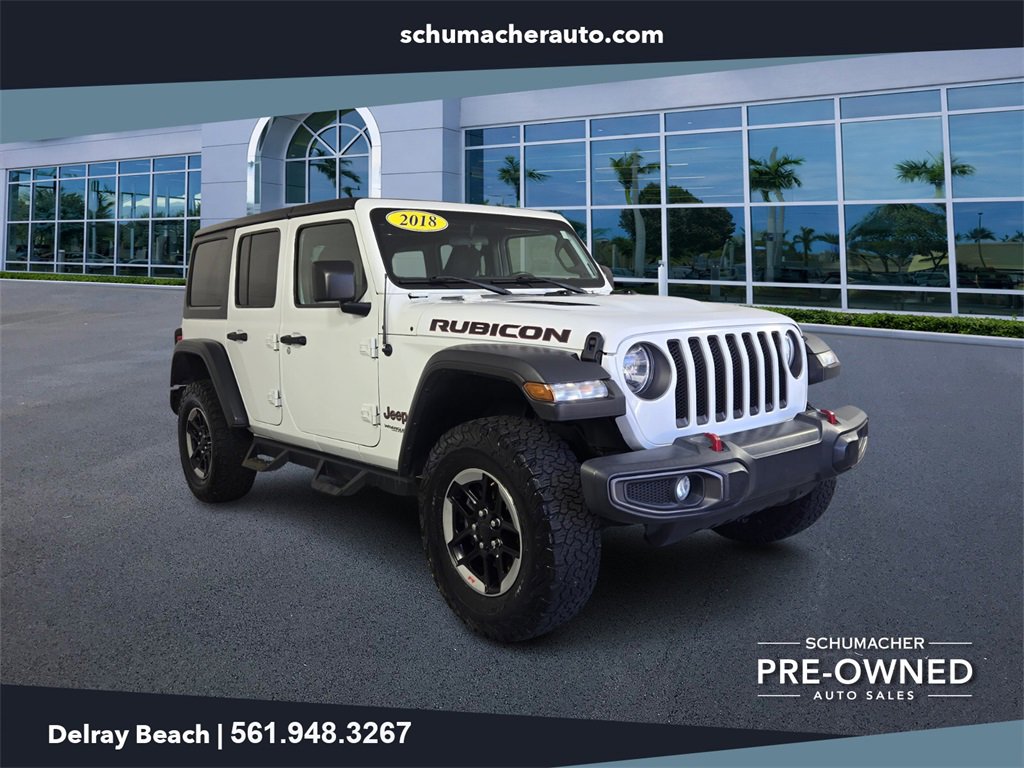 Used 2018 Jeep Wrangler Unlimited Rubicon