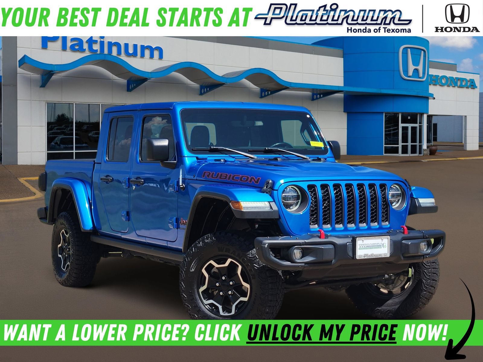 Used 2020 Jeep Gladiator Rubicon AWD/4WD image 1