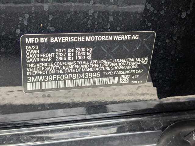 Used 2023 BMW 330e w/ M Sport Package RWD image 15