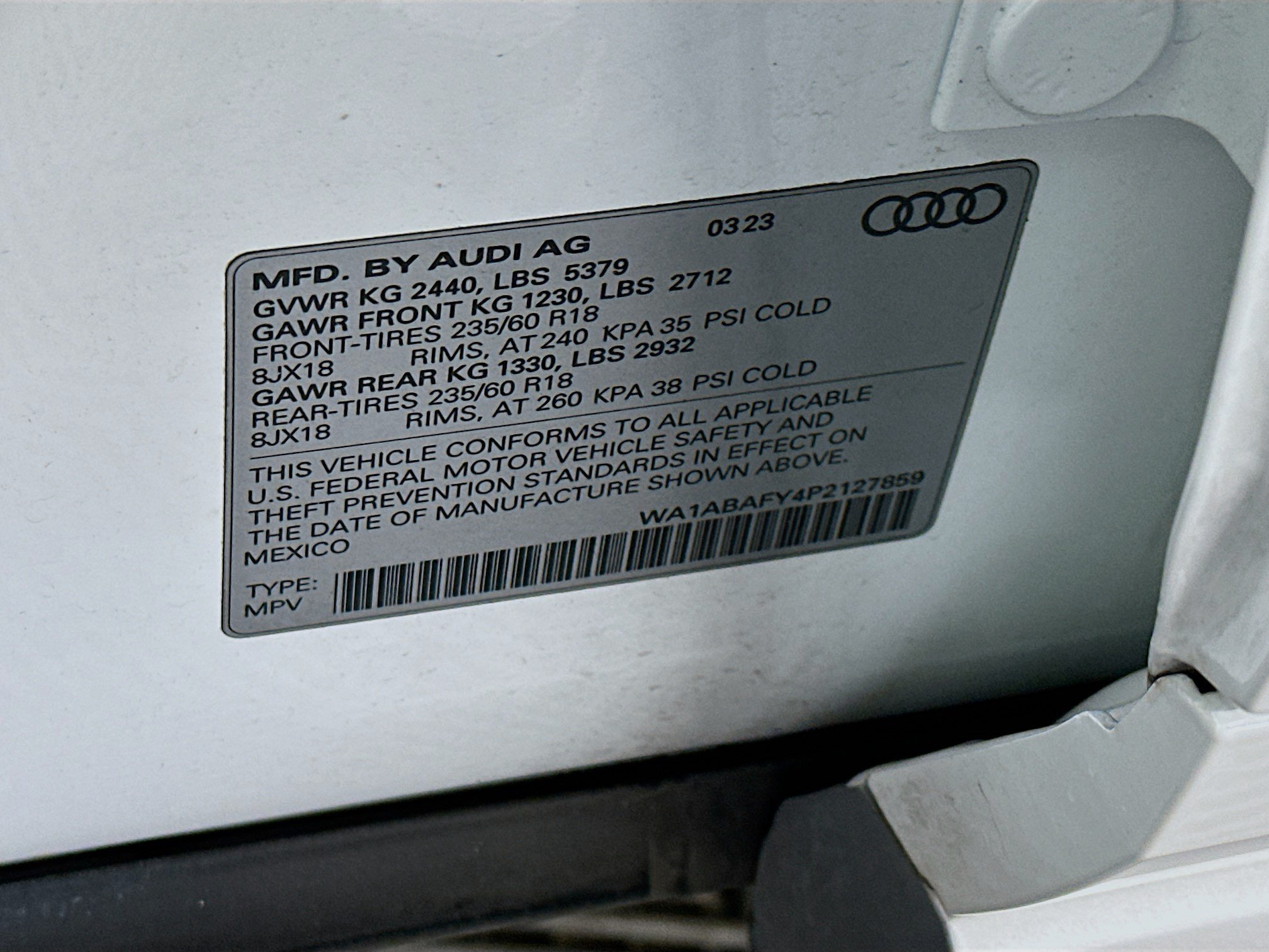 Used 2023 Audi Q5 2.0T Premium w/ Convenience Package AWD/4WD image 12