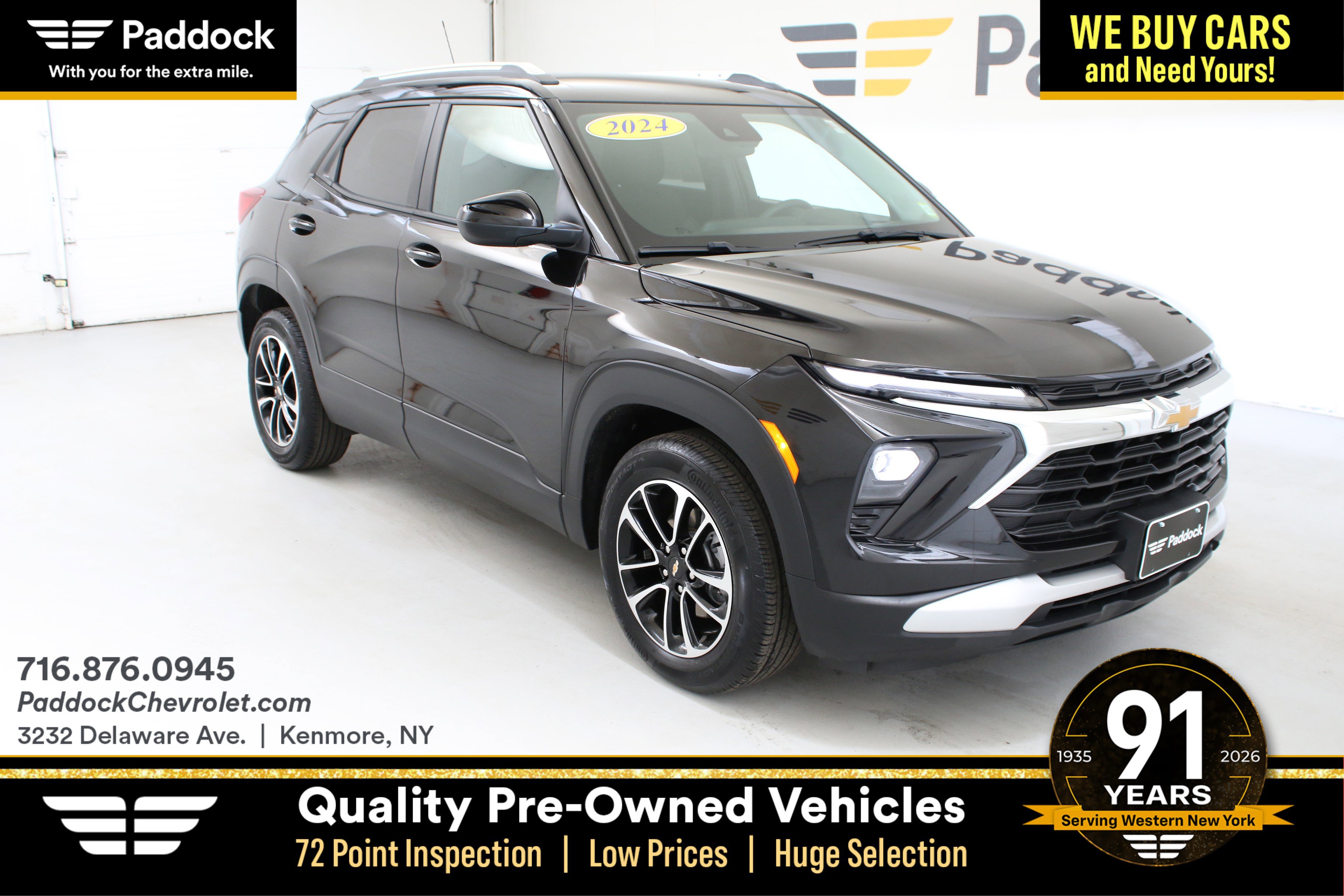 Used 2024 Chevrolet TrailBlazer LT w/ Driver Confidence Package FWD image 1