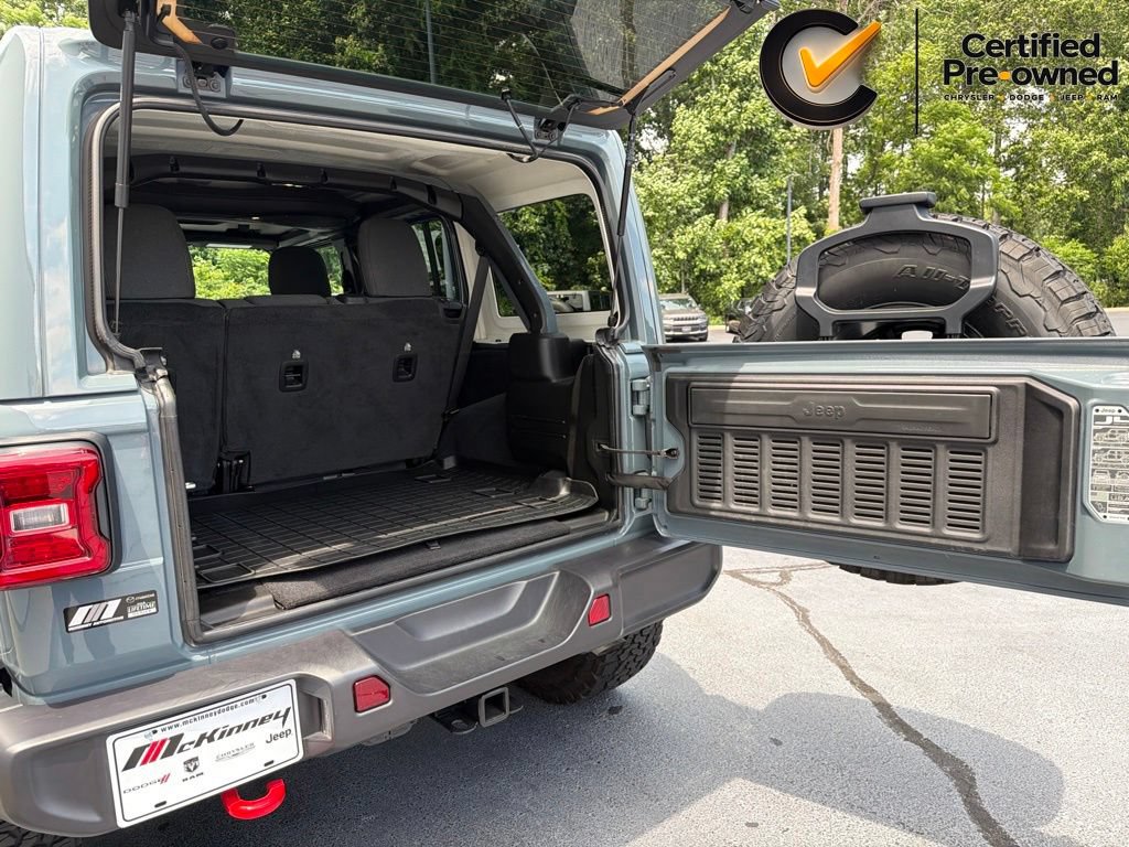 Certified 2024 Jeep Wrangler Unlimited Rubicon w/ XTREMEE 35" Tire Package AWD/4WD image 25