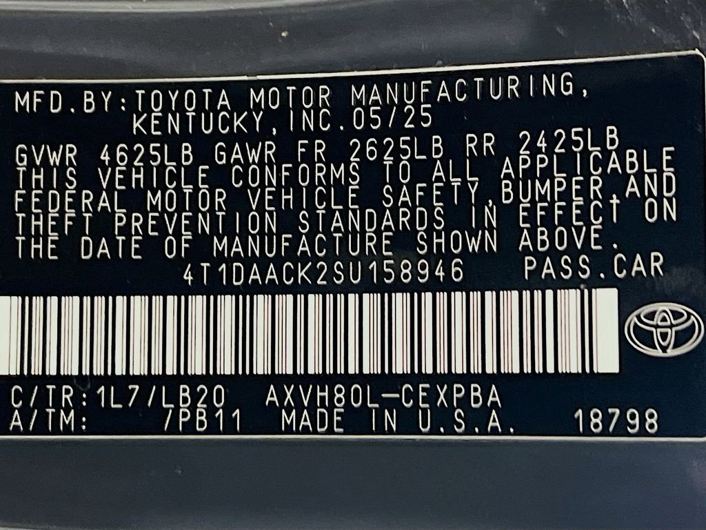Certified 2025 Toyota Camry XSE FWD image 29