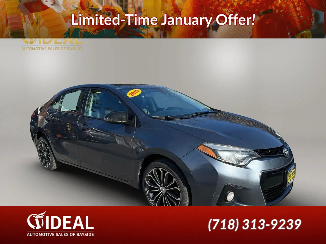 Used 2015 Toyota Corolla S