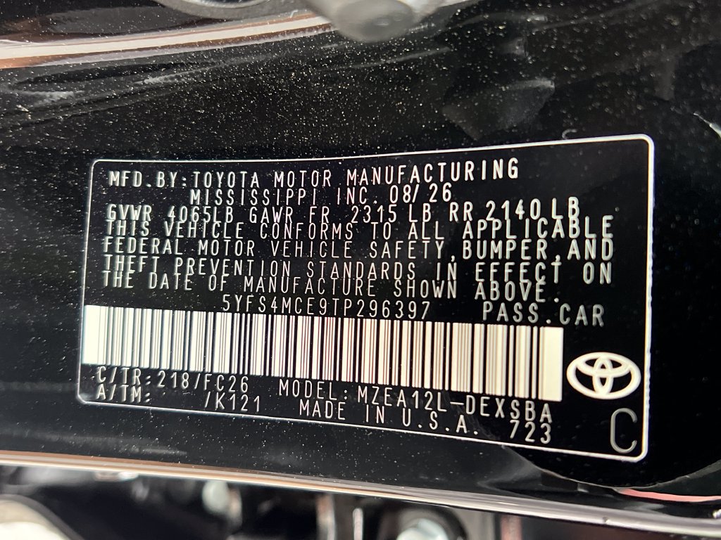 New 2026 Toyota Corolla SE FWD image 26