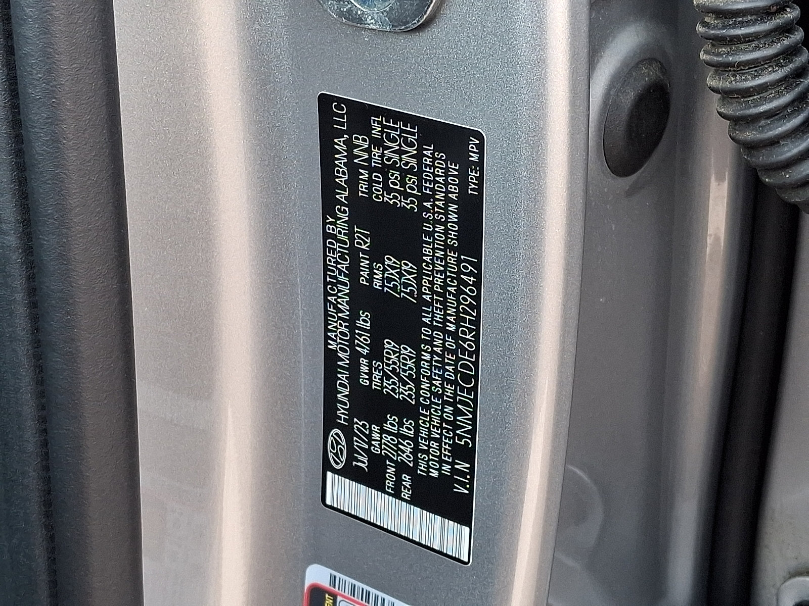 Certified 2024 Hyundai Tucson Limited AWD/4WD image 29