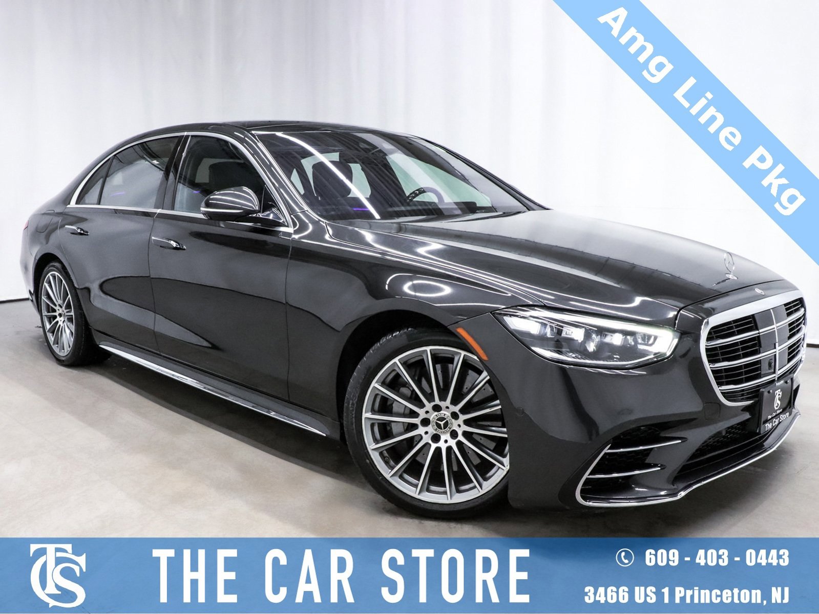Used 2021 Mercedes-Benz S 580 4MATIC Sedan w/ AMG Line