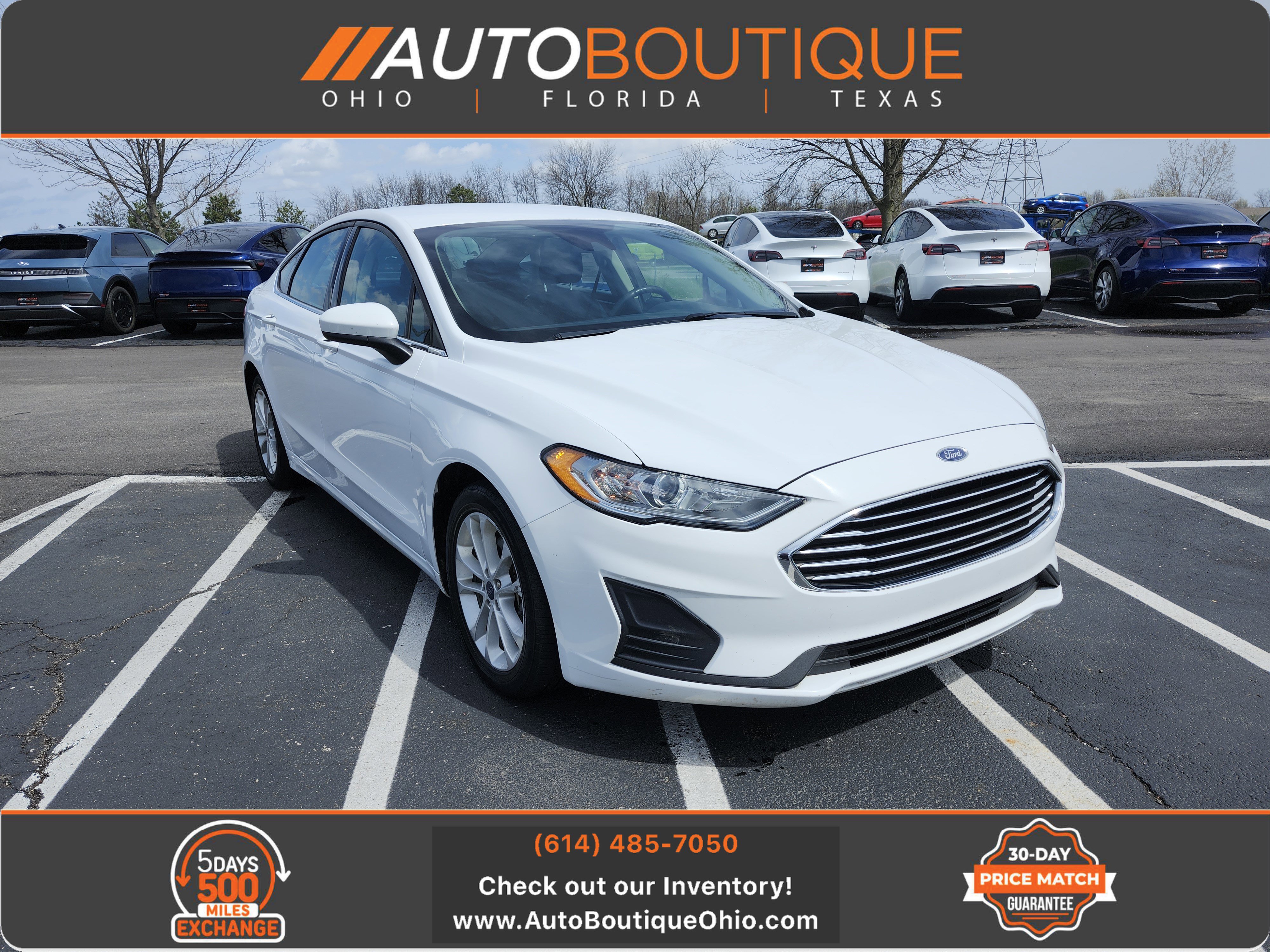 Used 2020 Ford Fusion SE FWD image 1
