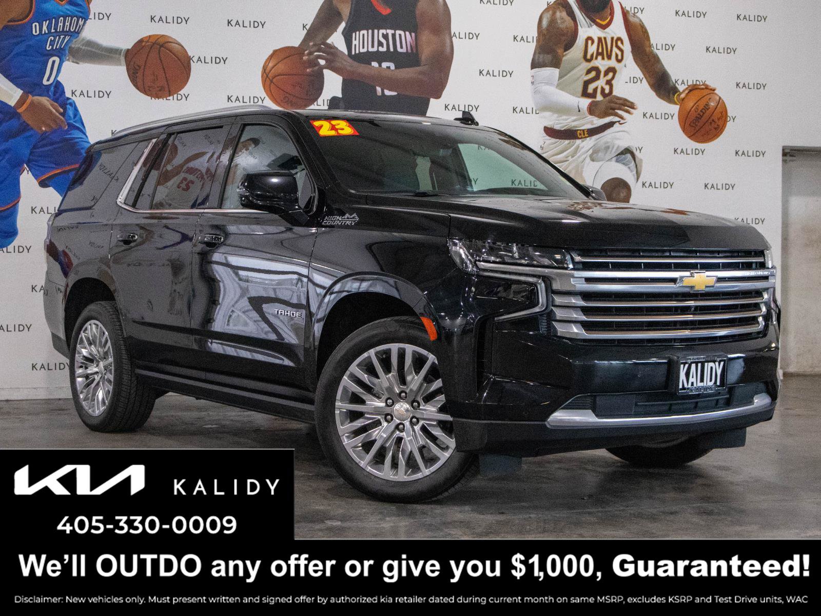 Used 2023 Chevrolet Tahoe High Country AWD/4WD image 1