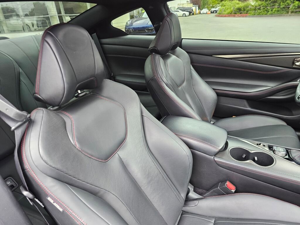 Used 2022 INFINITI Q60 Red Sport 400 w/ Cargo Package RWD image 12