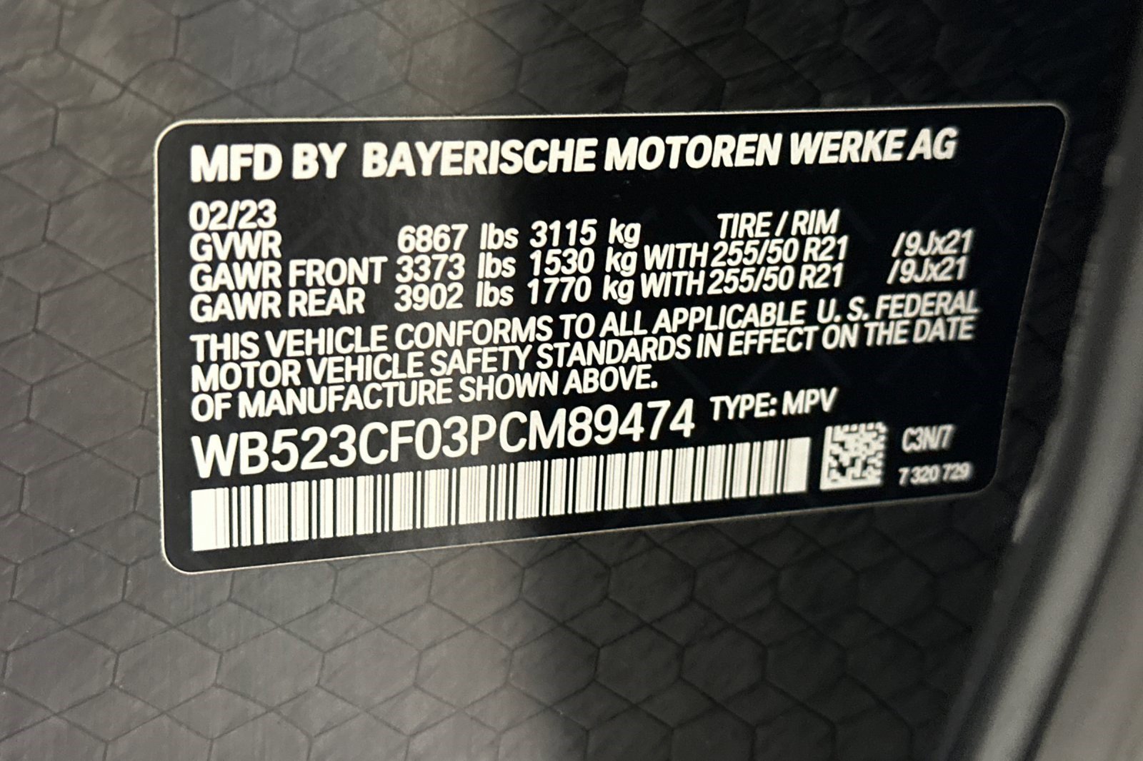 Certified 2023 BMW iX xDrive50 w/ Sport Package image 19