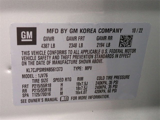 Certified 2022 Chevrolet Trax LT w/ Sport Edition image 32