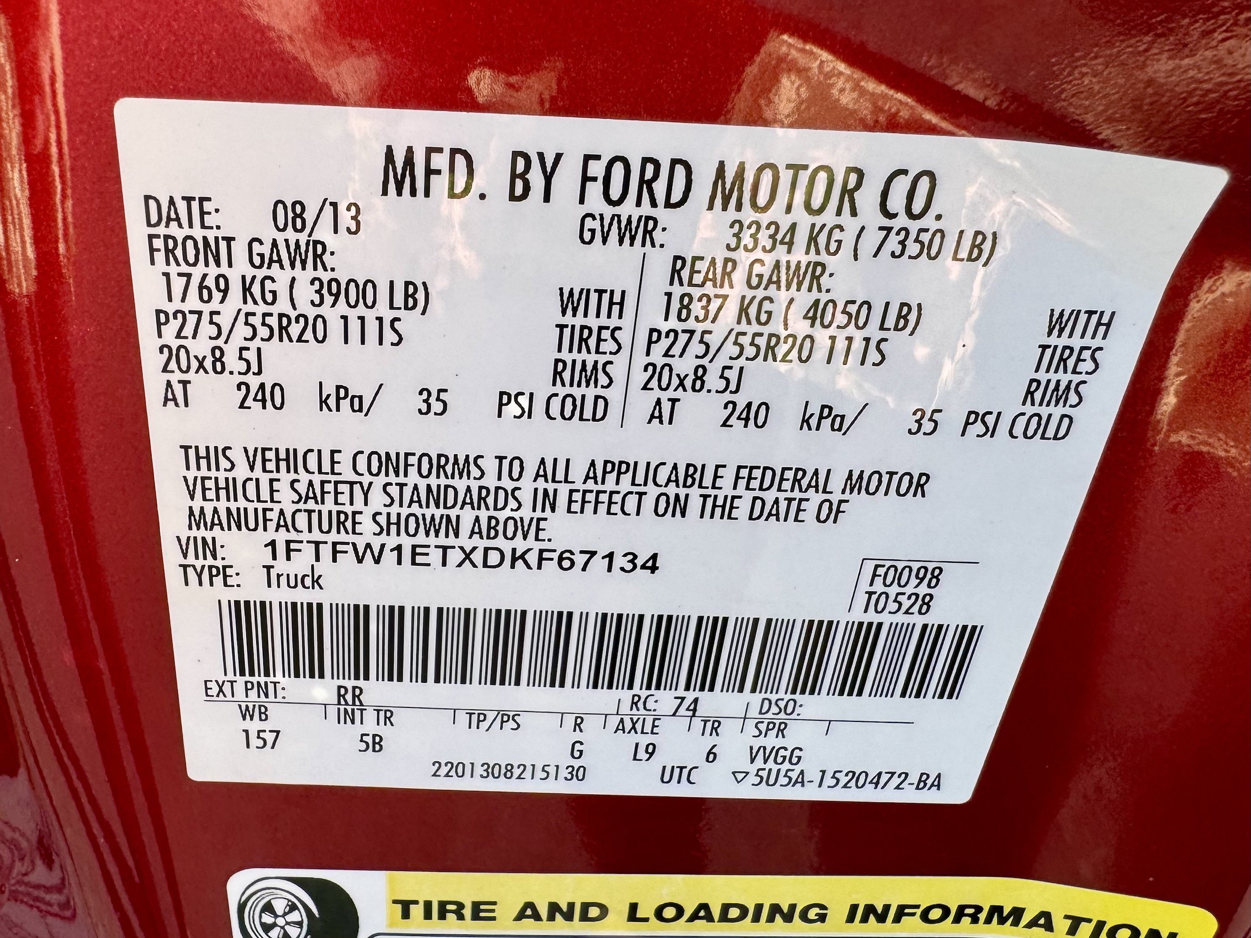 Used 2013 Ford F150 FX4 w/ Luxury Equipment Group AWD/4WD image 24