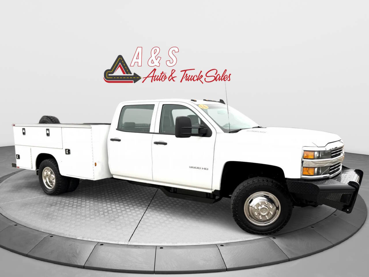 Used 2016 Chevrolet Silverado 3500 W/T AWD/4WD image 1