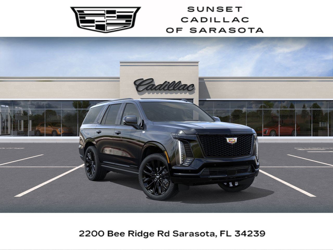New 2026 Cadillac Escalade Platinum Sport w/ LPO, ONYX Package image 1