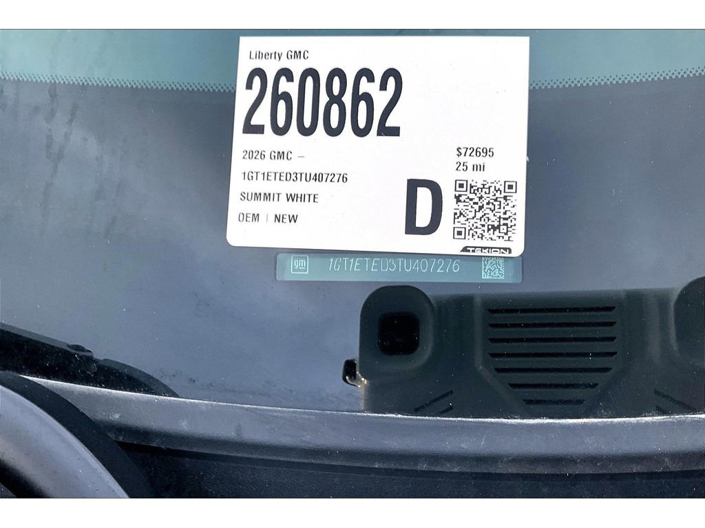 New 2026 GMC Sierra EV Elevation image 8