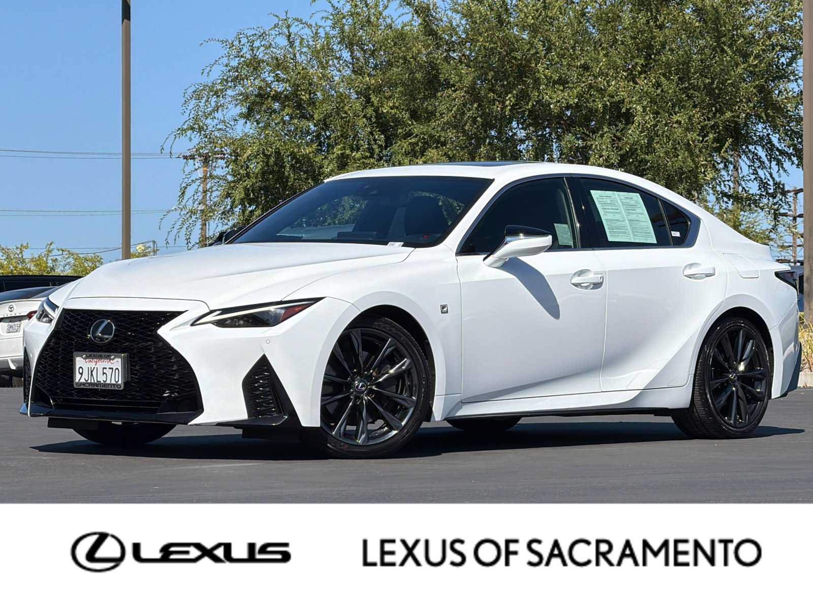 Certified 2023 Lexus IS 350 F Sport w/ Accessory Package RWD image 1