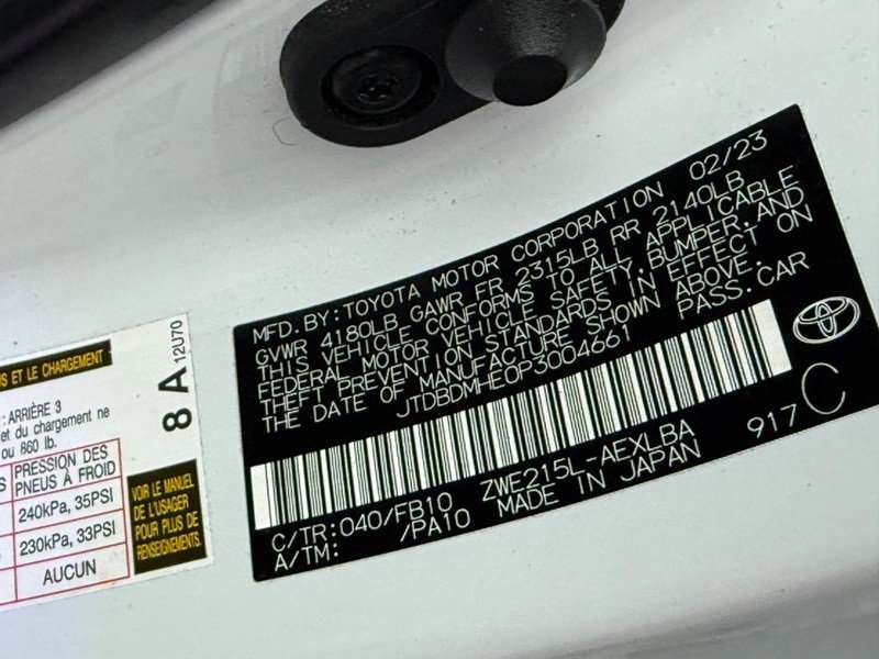 Used 2023 Toyota Corolla LE w/ LE Premium Package image 30