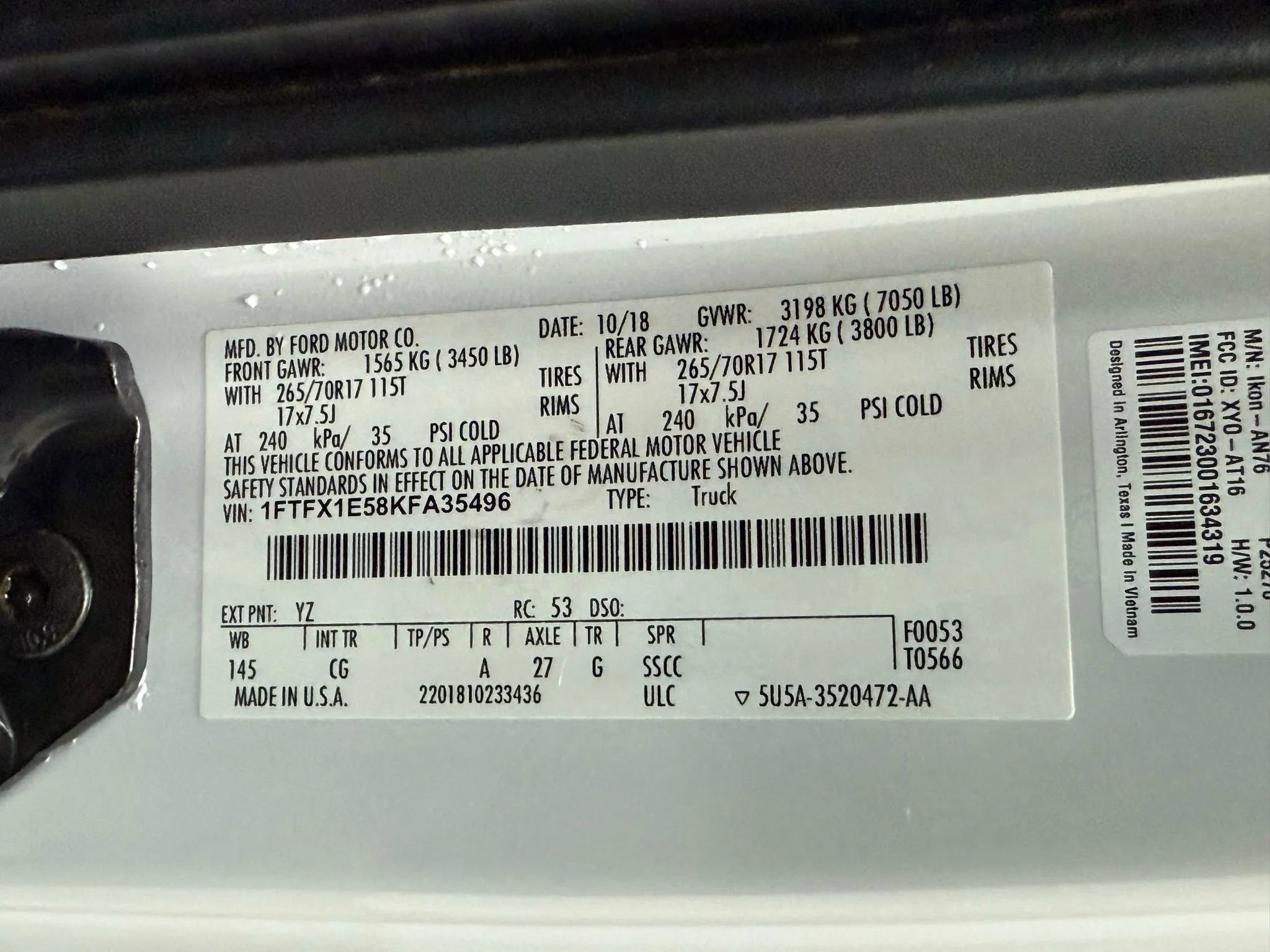 Used 2019 Ford F150 XL w/ Equipment Group 101A Mid AWD/4WD image 50