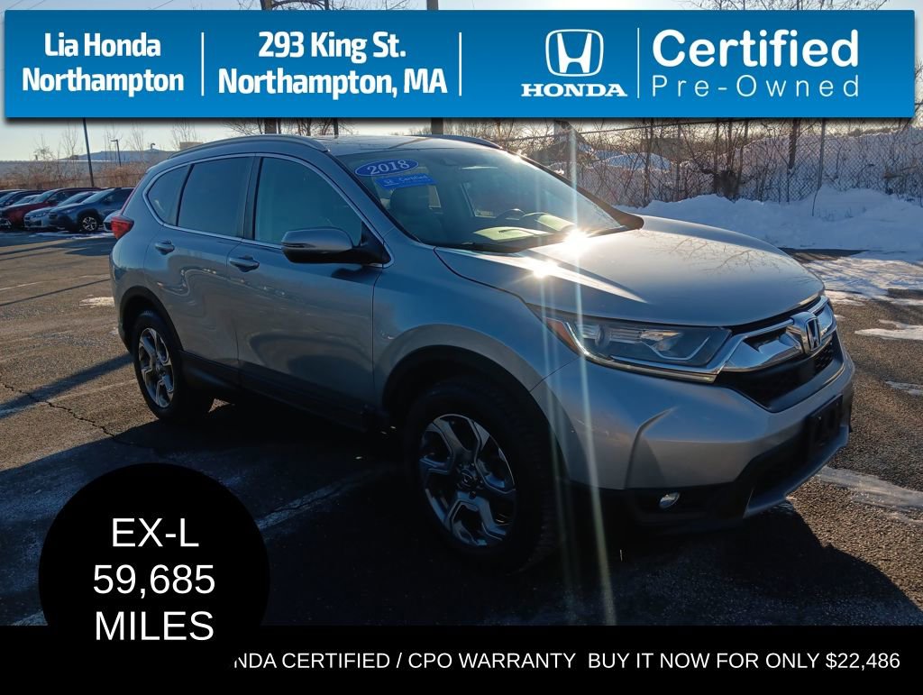 Certified 2018 Honda CR-V EX-L image 1