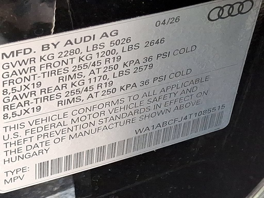 New 2026 Audi Q3 quattro 2.0T AWD/4WD image 18