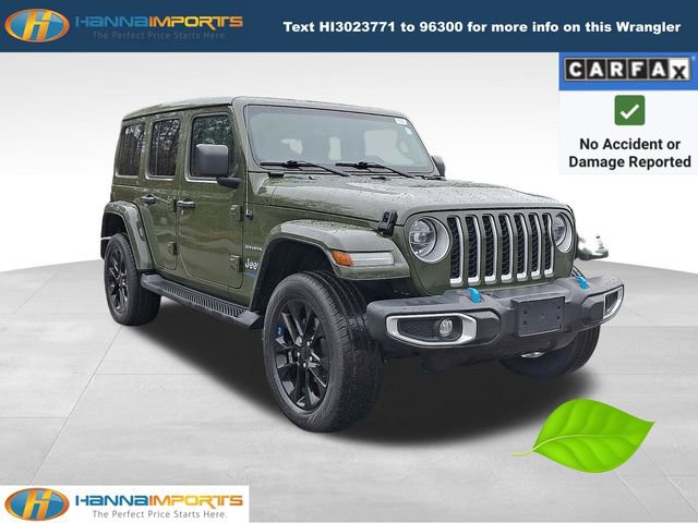 Used 2022 Jeep Wrangler Unlimited Sahara w/ Cold Weather Group image 1